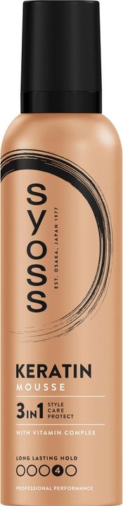 Image du produit Syoss Mousse capillaire Kératine 250 ml (250 ml, Mousse coiffante)