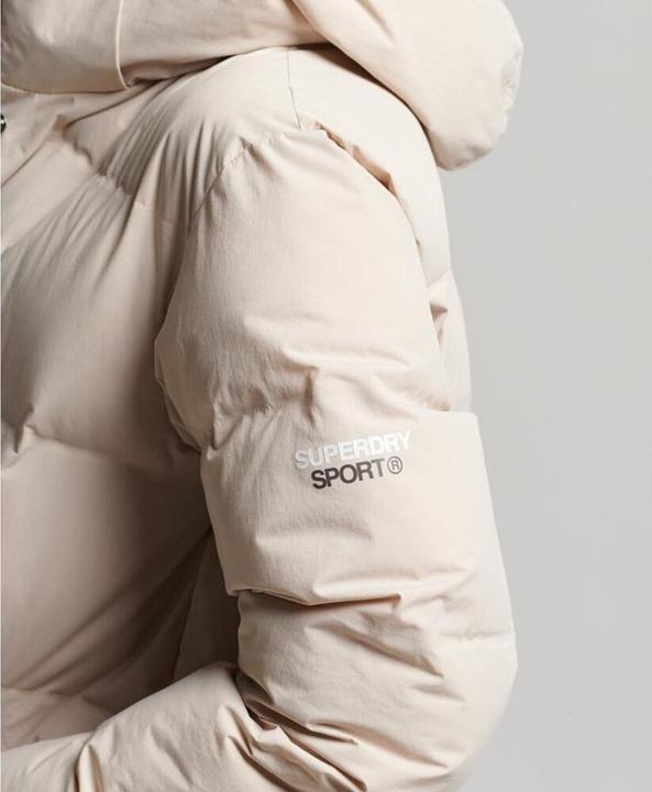 Produktbild Superdry Lange Daunenjacke mit Kapuze, Damen (M)