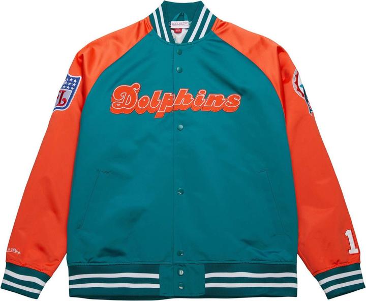 Produktbild Mitchell & Ness M&N Lightweight Satin Jacke - Miami Dolphins Dan Marino - L (L)