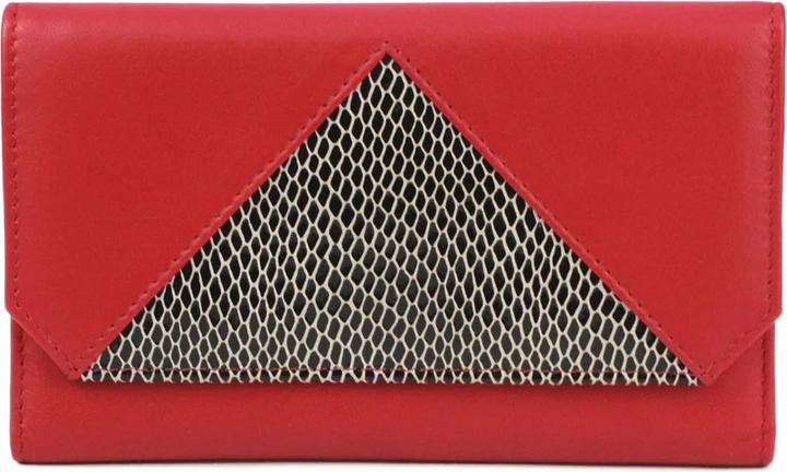 Eastern Counties Leather Connie Leder Brieftasche Schlangenmuster