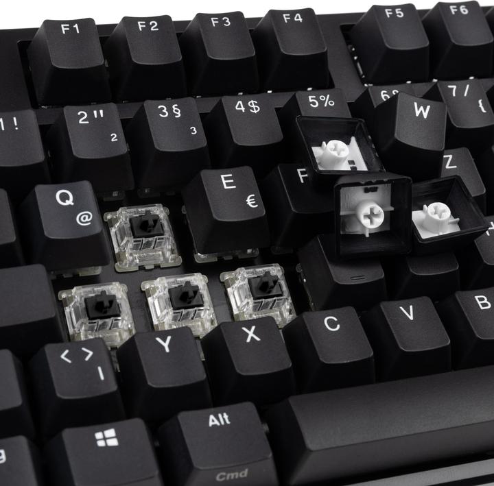 Actual product image Ducky Origin Gaming Keyboard, Cherry MX-Black (DE, Cable)