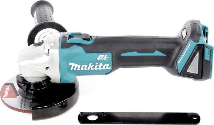 Immagine prodotto Makita DGA 506 RG1 Smerigliatrice angolare a batteria 18 V 125 mm Brushless + 1x batteria 6,0 Ah + (125 mm)