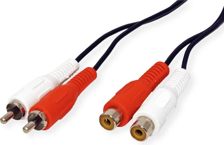 Image du produit Value Câble d'extension Cinch (5 m, Extension)