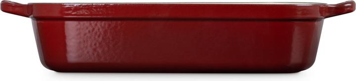 Actual product image Le Creuset Cast iron roasting pan SIGNATURE Garnet