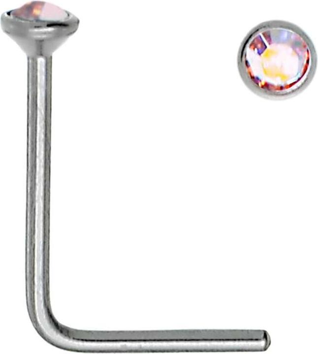 Immagine prodotto Bijouteria Piercing per naso (Acciaio inossidabile, Vetro (di orologio))