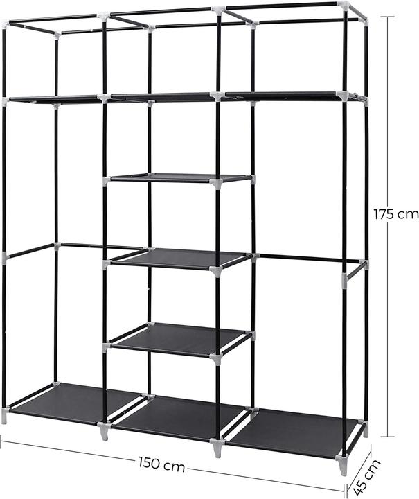 Image du produit Songmics Vestiaire (45 x 45 x 175 cm)