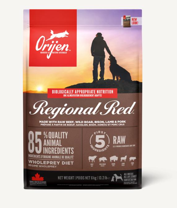 Produktbild Orijen Regional Red Dog (Adult, 1 Stk., 6000 g)