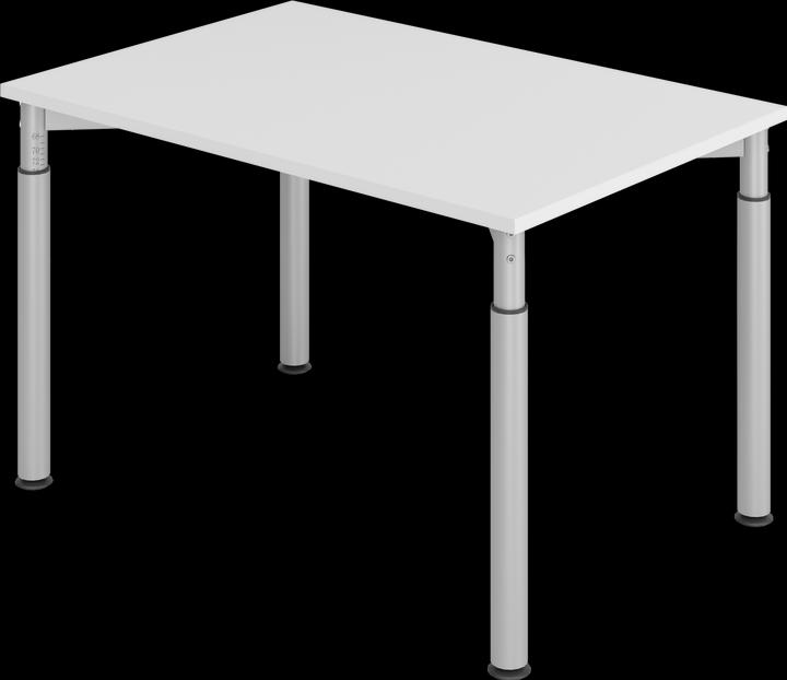 Actual product image MC MyTable Y Desk with Silver Frame (1200 x 800 x 680 mm)