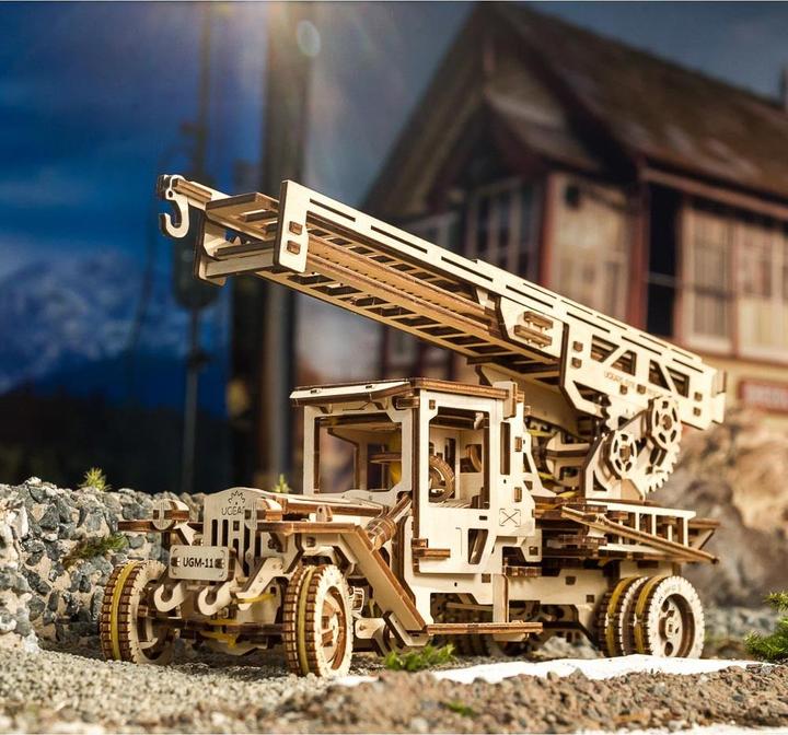 Image du produit Ugears Véhicule de pompiers