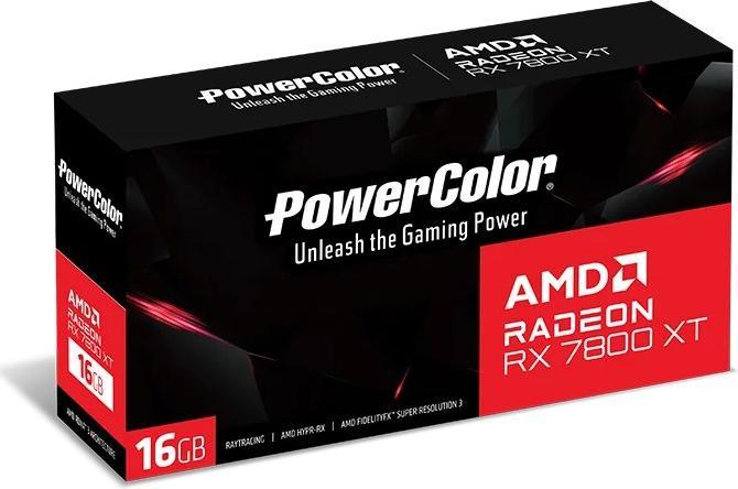 Actual product image Powercolor Radeon RX 7800 XT (16 GB)