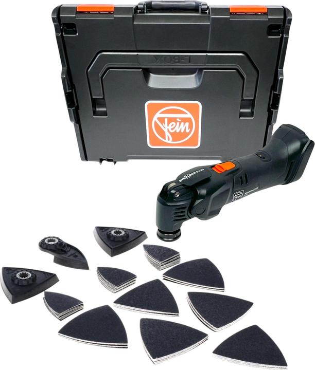 Actual product image Fein Multimaster AMM 500 Plus AS cordless multifunction tool 18 V Starlock Plus Black Edition +