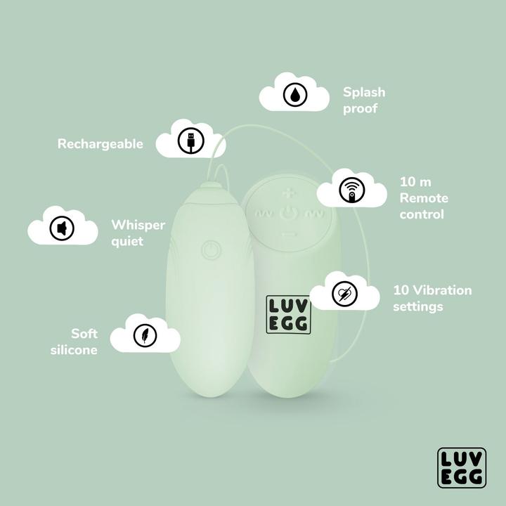 Produktbild Luv Egg Vibrationsei -Grün