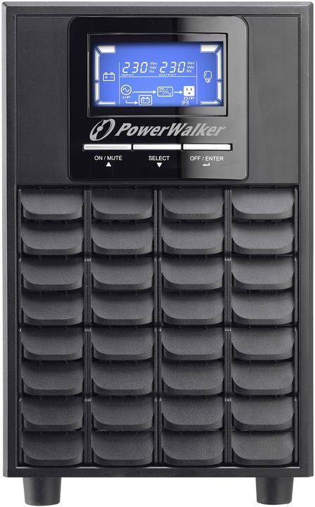 Produktbild Powerwalker VFI 2000 C LCD 2000VA 1600W Online USV Tower Doppelwandler SNMP Slot (2000 VA, 1600 W, Online-Doppelwandler USV)