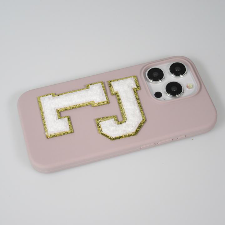 Produktbild PhoneLook Sticker Aufkleber für Handy/Tablet/Computer 3D gestickt Buchstabe S