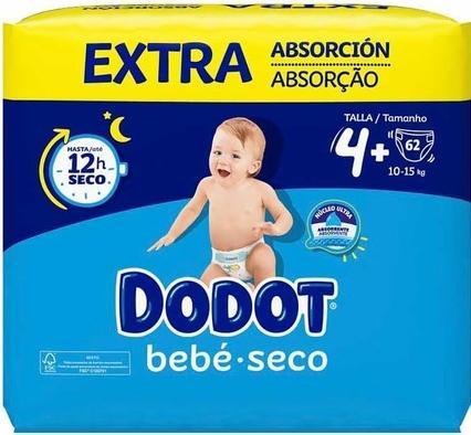 Dodot Extra Dry Baby Size 4 62 pcs. (Gr. 4)