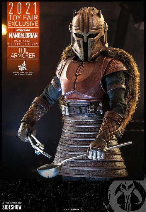 Produktbild Hot Toys Star Wars - The Mandalorian "The Armorer" 2021 Toy Fair Exclusive 1/6 Actionfigur