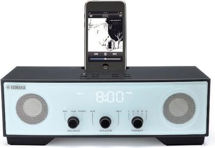Image du produit Yamaha TSX-80, Desk Top Audio, Ipod/Phone, Bleu (1x 16 W)