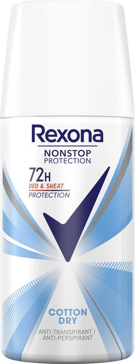 Image du produit Rexona Déodorant en spray Nonstop Protection Cotton Dry Mini 35 ml (Spray, 35 ml)