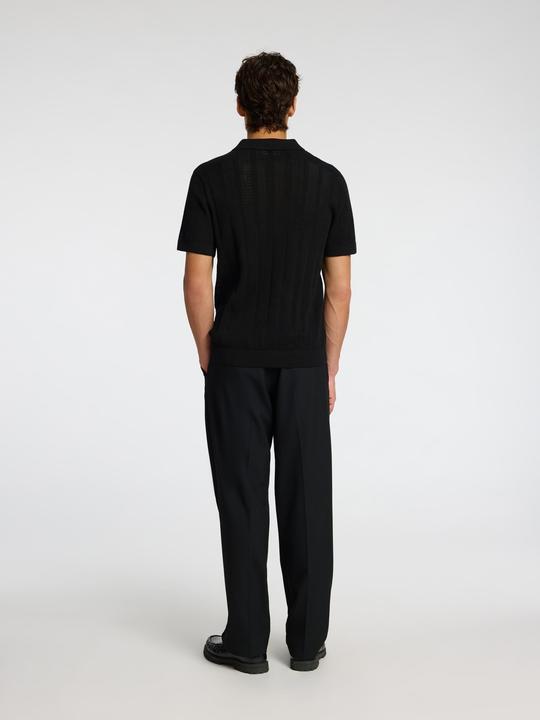 Produktbild Selected Homme 100% Baumwoll Polohemd aus Strick (M)