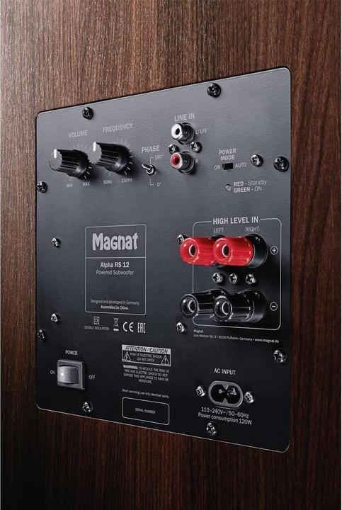 Produktbild Magnat Alpha Rs12 Mocca (1 Stk., 240 W)