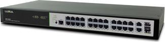Luxul XMS-2624P-E Network Switch Managed L3 Gigabit Ethernet (10/100/1000) Power over Ethernet (PoE) (24 Ports)