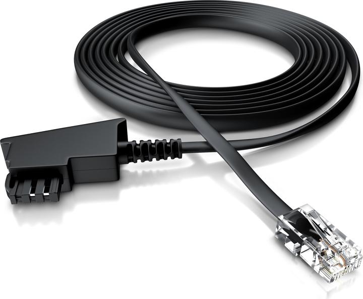 Produktbild CSL Internet Kabel, Routerkabel, Telefonkabel, TAE-F Stecker auf RJ45 Stecker, Router an die Telefondose