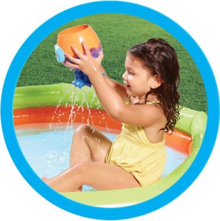 Actual product image Tomy Splashing bath fun octopus