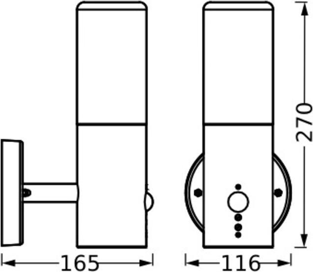 Image du produit Ledvance Borne d'éclairage LEDV (E27, IP44)