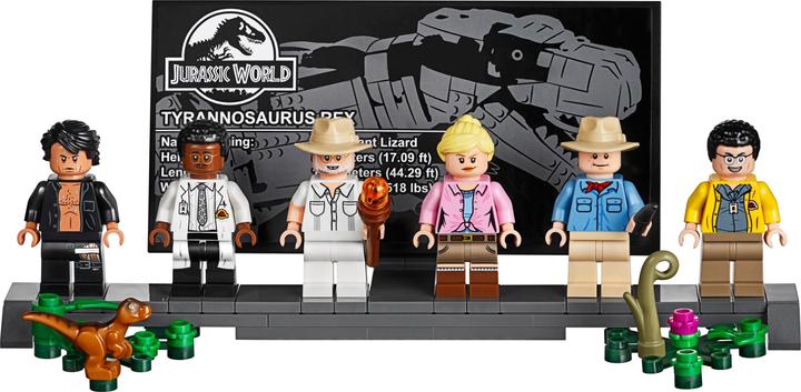 Actual product image LEGO Jurassic Park: T. Rex's devastation (75936, LEGO Jurassic World)