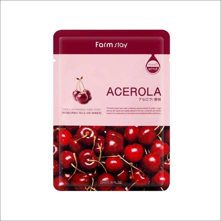 Produktbild Farm Stay Visible Difference Mask Sheet Acerola