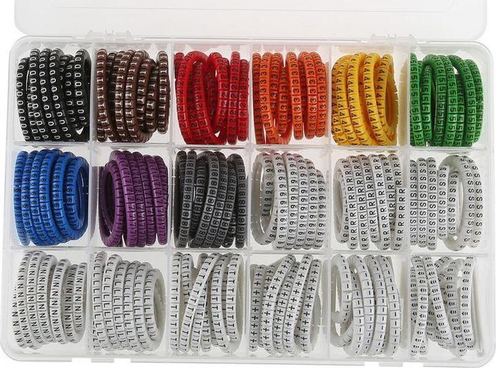 Produktbild Rs Pro PVC Cable Marker Kit 0.75-3.5 mm2 cable