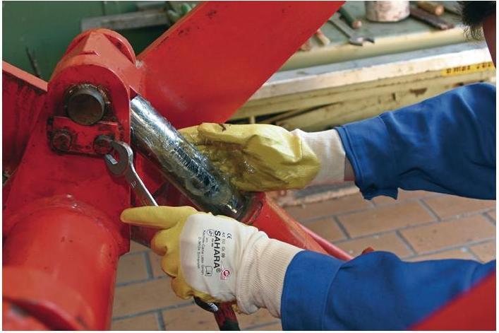Produktbild Honeywell Handschuhe Sahara 100 Grösse 7 gelb EN 388 PSA-Kategorie II (7)