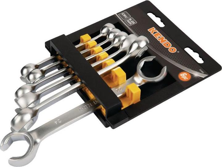 Actual product image Kendo Double-end ring wrench set open type (24 mm)