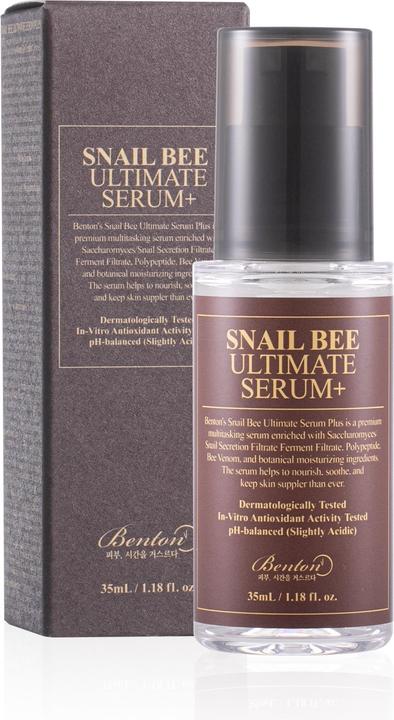 Actual product image Benton Snail Bee Ultimate Serum + (35 ml, 24h cream)