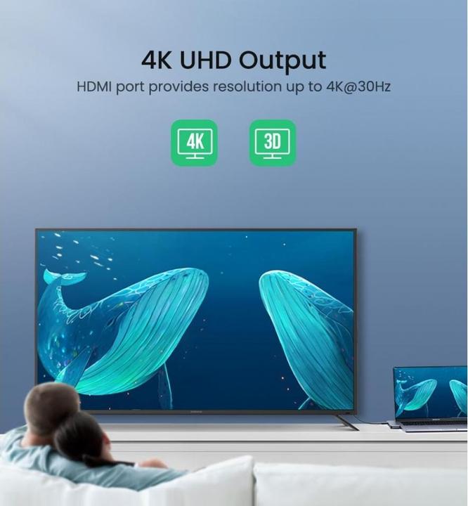 Produktbild Ugreen 5 in 2 -C Hub (USB-C, 5 Ports)