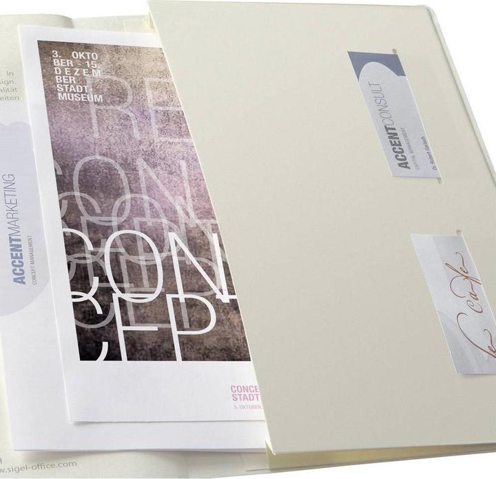 Actual product image Sigel Notebook CONCEPTUM Hardcover (213 x 295 mm, Checked, Hardcover)