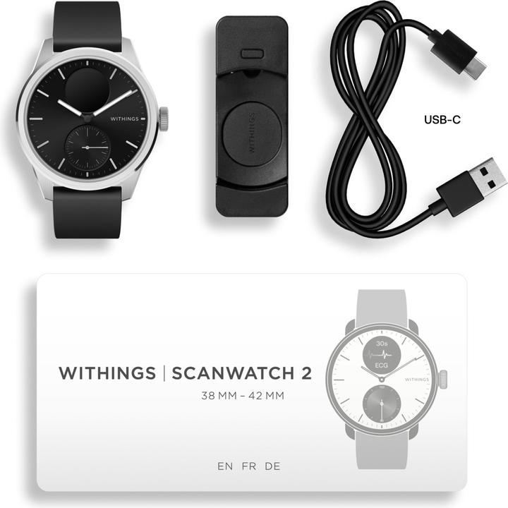 Image du produit Withings ScanWatch 2 (42 mm, WLAN uniquement)