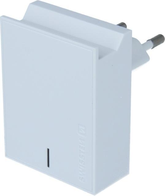 Immagine prodotto Swissten Serie Slim, doppia banca di alimentazione USB da 3A con IC intelligente + cavo USB-C (15 W)