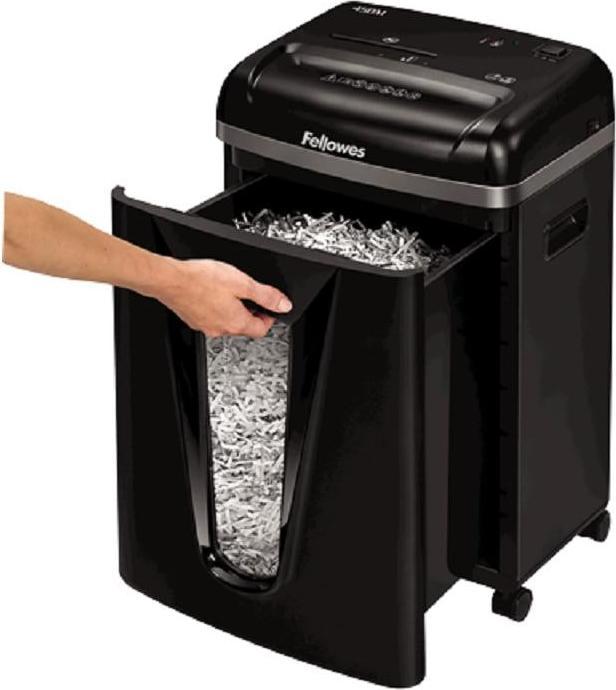 Produktbild Fellowes Aktenvernichter AutoMax 450C Autofeed schwarz (Streifenschnitt)
