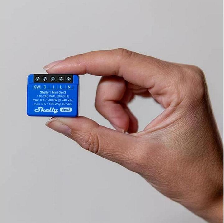 Immagine prodotto Shelly 1 Mini Gen3 (Attuatore dell'interruttore)