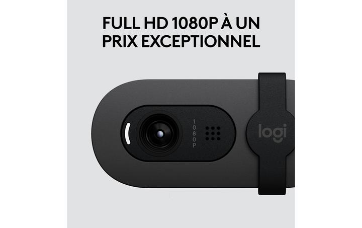 Image du produit Logitech Brio 105 Full HD 1080p Webcam - GRAPHITE - B2B (2 Mpx)