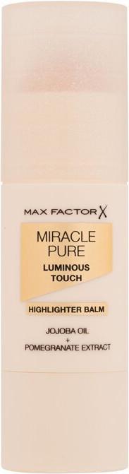 Max Factor Miracle Pure Luminous Touch Highlighter Balm (10 Soft Pearl, Highlighter, 6 g)
