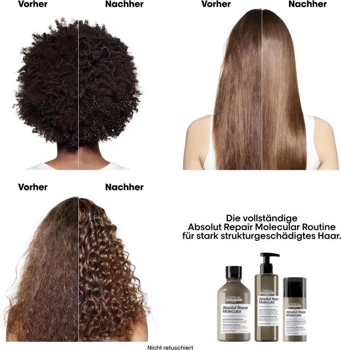 Actual product image L'Oréal Professionnel Absolut Repair Molecular (500 ml, Liquid shampoo)