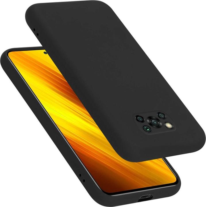 Actual product image Cadorabo Bumper Case for Xiaomi POCO X3 NFC TPU Liquid Silicone Cover for Xiaomi POCO X3 NFC (Xiaomi Poco X3 NFC)