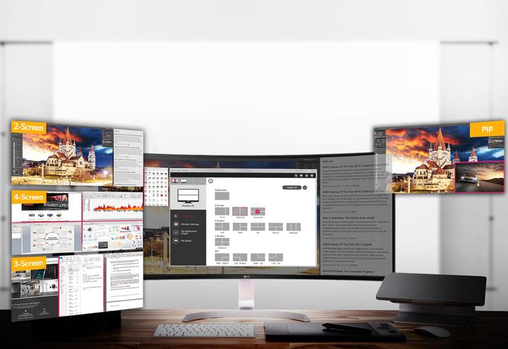 Actual product image LG 34uc99-W (3440 x 1440 pixels, 34")