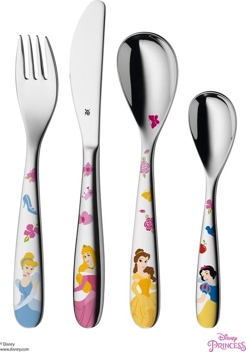 WMF Kinderbesteck 4tlg Disney Princess ab 3 Jahre Edelstahl poliert