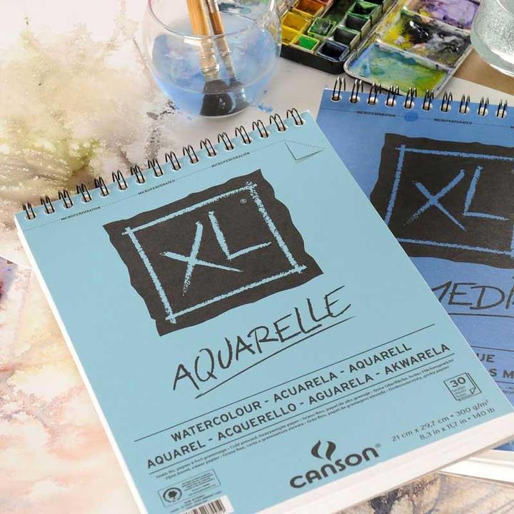 Image du produit Canson Croquis et bloc d'étude Aquarelles XL (A4)