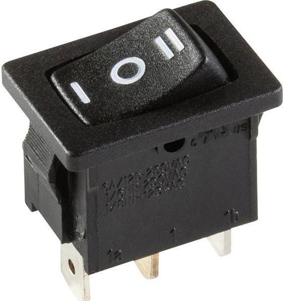 Produktbild Velleman Power Rocker Switch 3A-250V Spdt On-Off-On