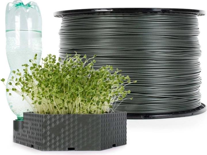 Produktbild Prusa Prusament PLA Recycled 2kg (PLA, 1.75 mm, 2000 g, Grün, Grau, Schwarz)