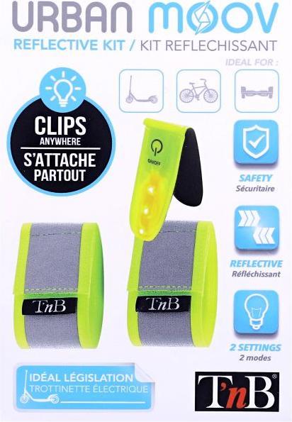 Actual product image T'nB TNB Universal Cuffs Reflective